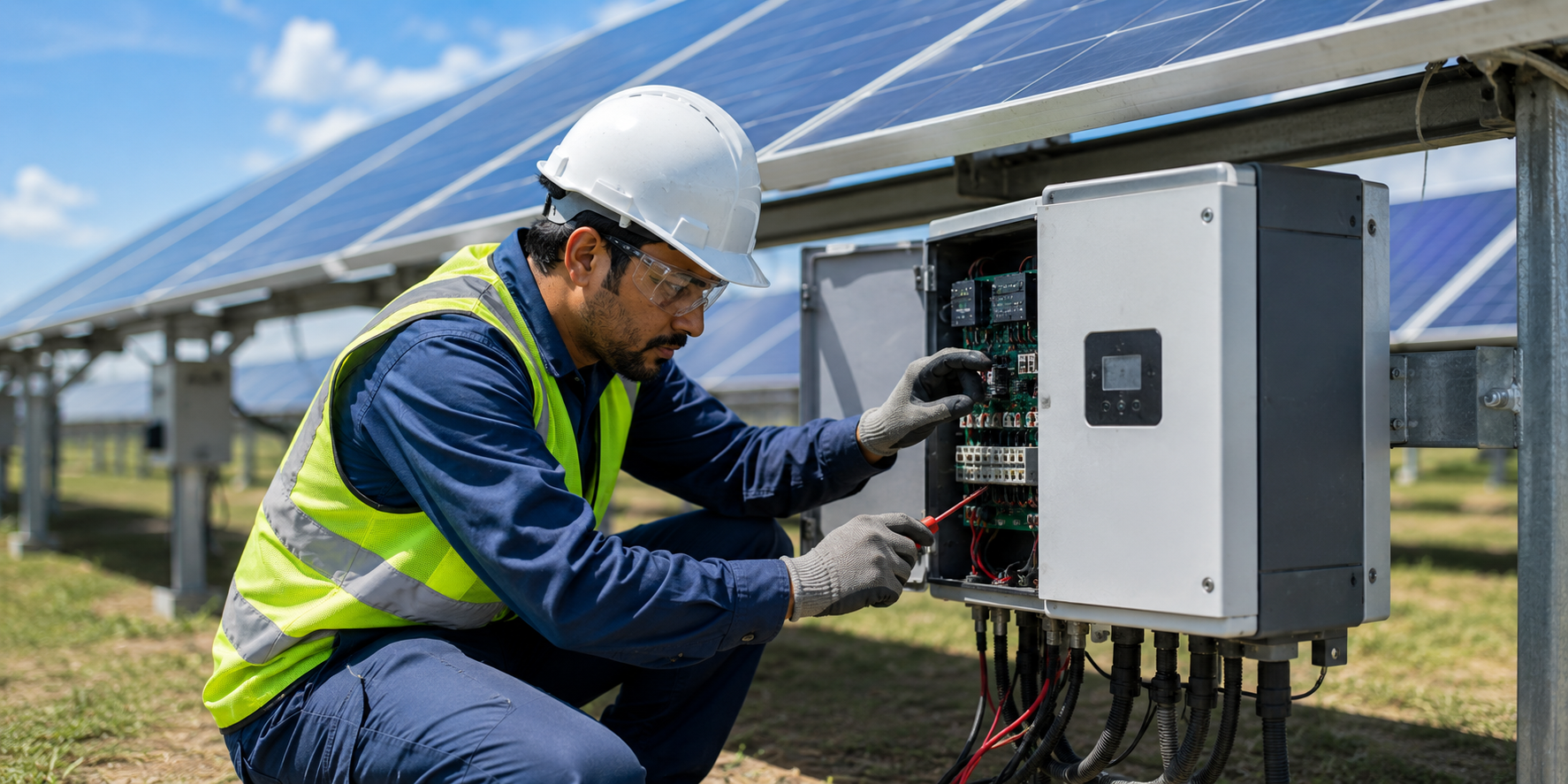Corrective solar maintenance