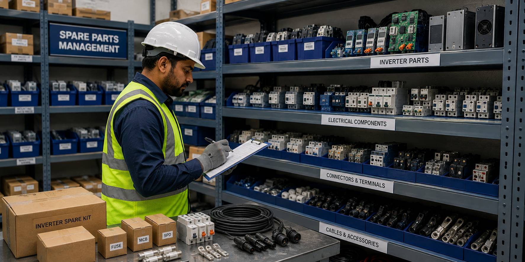 Spare parts management